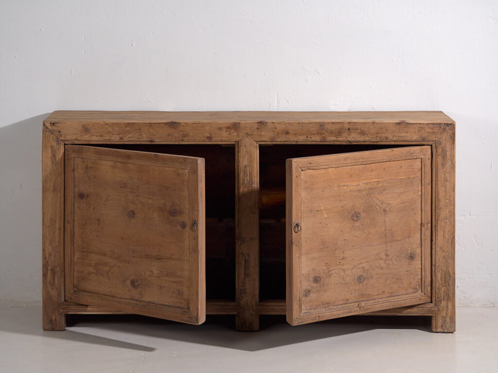 Aparador de dos puertas antiguo (c.1900) #8