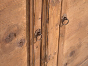 Aparador de dos puertas antiguo (c.1900) #8