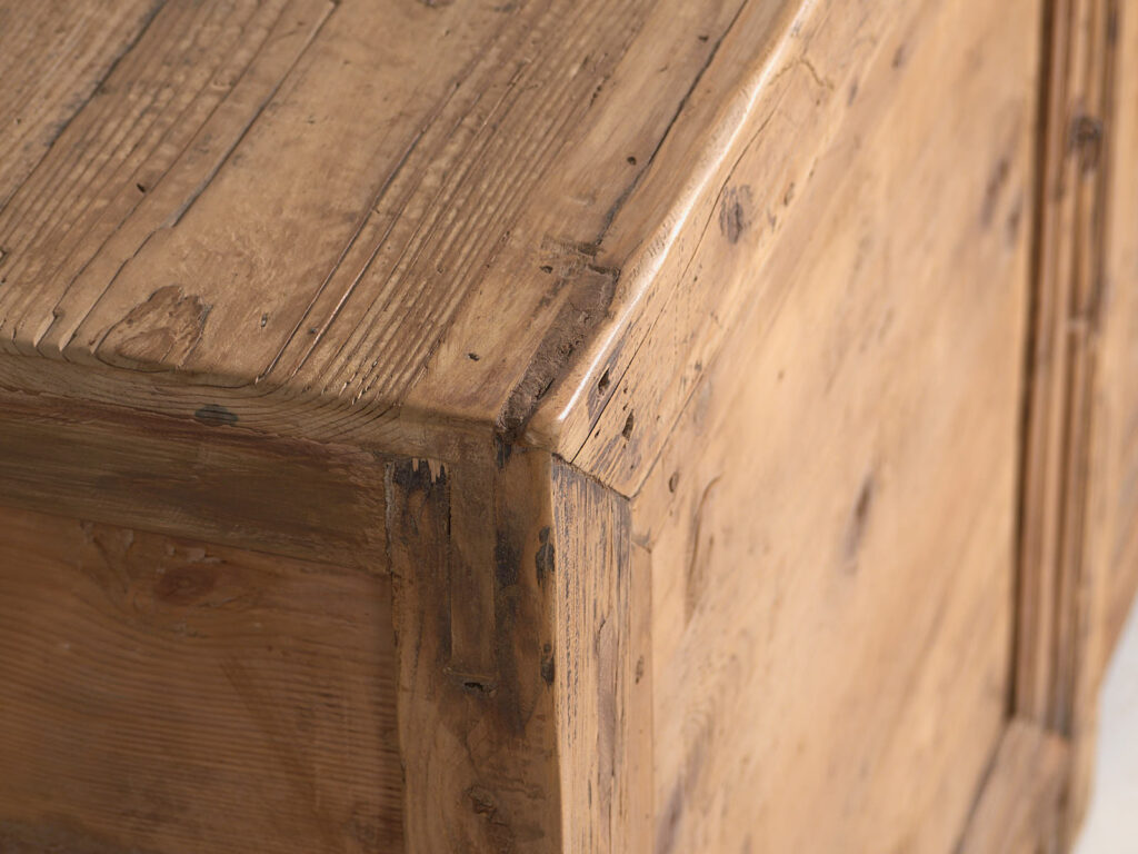 Aparador de dos puertas antiguo (c.1900) #8