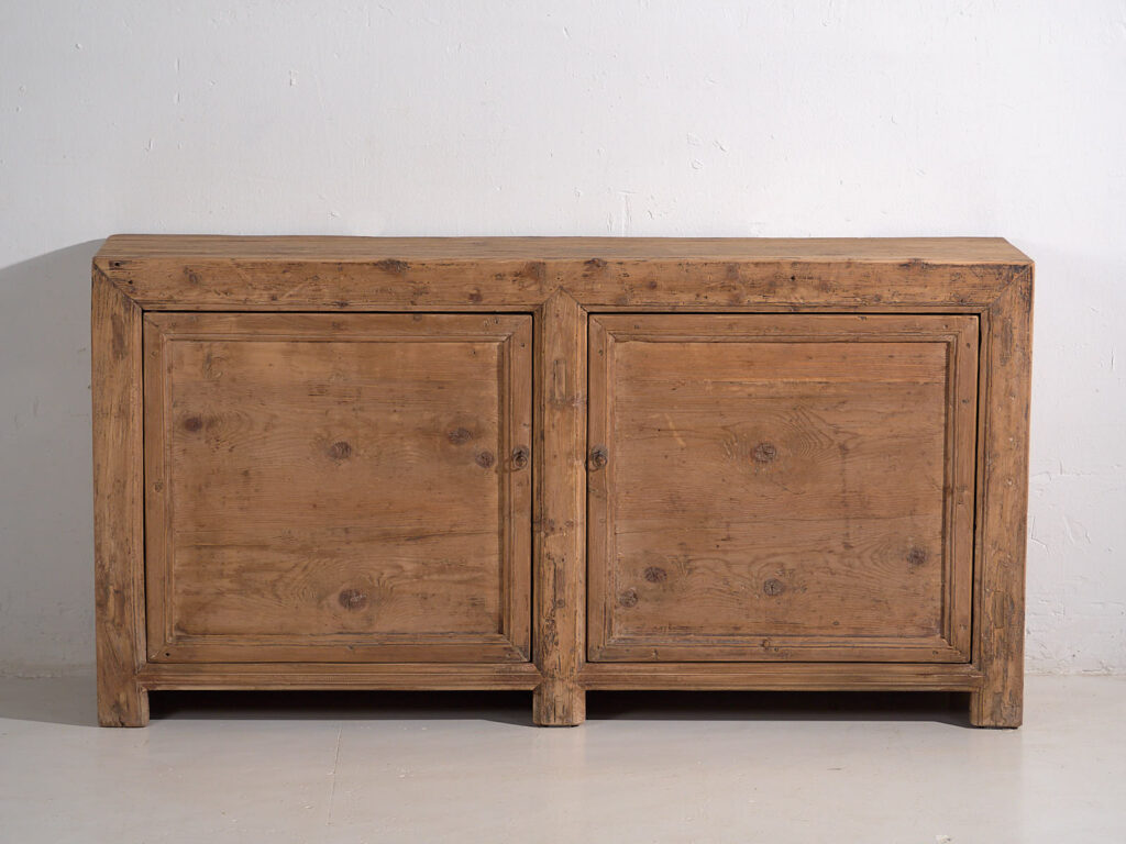 Aparador de dos puertas antiguo (c.1900) #8