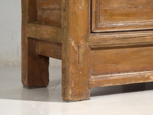 Aparador antiguo con pátina de color ocre (c.1900) #11