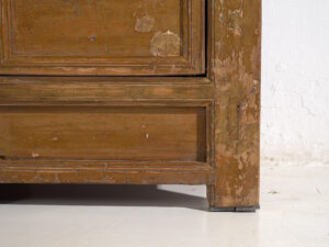 Aparador antiguo con pátina de color ocre (c.1900) #11