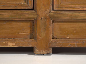 Aparador antiguo con pátina de color ocre (c.1900) #11