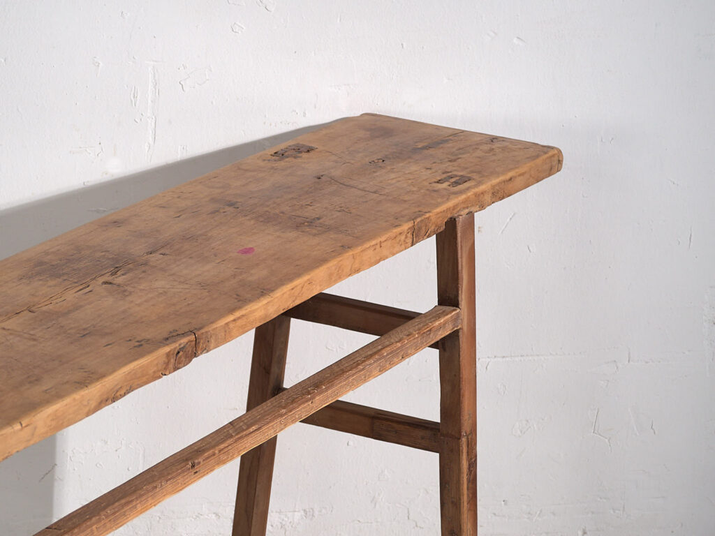 Mesa consola alta antigua (c.1900) #36