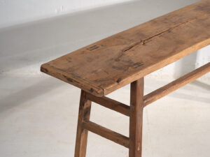 Mesa consola alta antigua (c.1900) #36