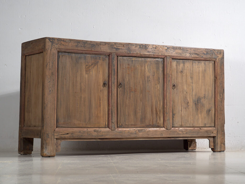 Aparador oriental antiguo de tres puertas (c.1900) #50