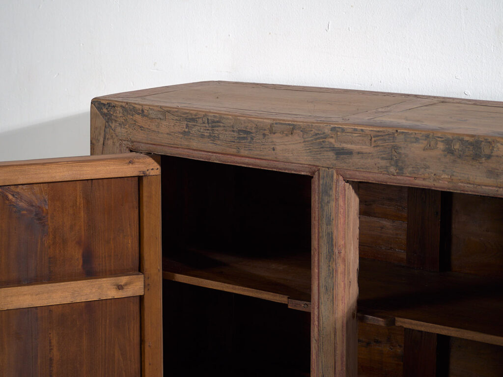 Aparador oriental antiguo de tres puertas (c.1900) #50