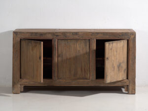 Aparador oriental antiguo de tres puertas (c.1900) #50