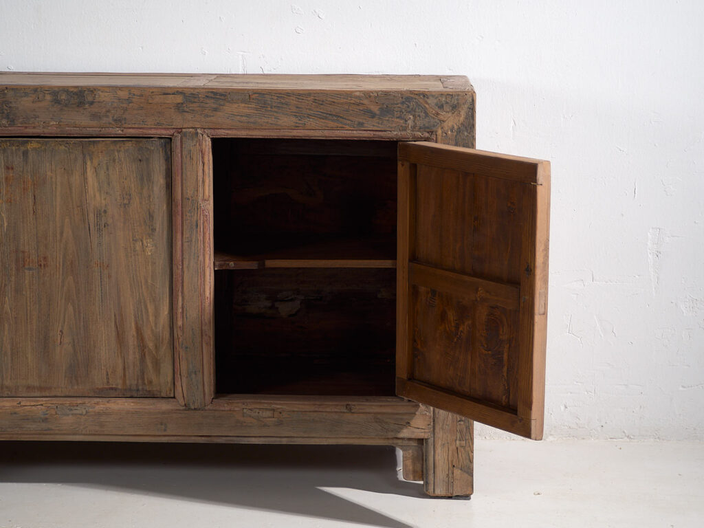 Aparador oriental antiguo de tres puertas (c.1900) #50