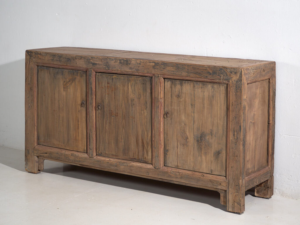 Aparador oriental antiguo de tres puertas (c.1900) #50