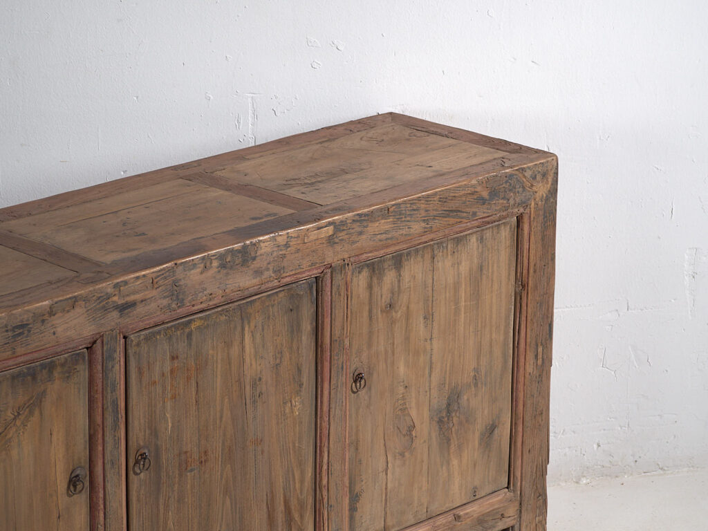 Aparador oriental antiguo de tres puertas (c.1900) #50