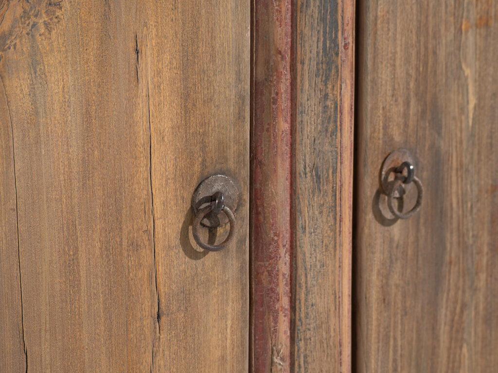 Aparador oriental antiguo de tres puertas (c.1900) #50