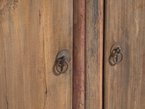 Aparador oriental antiguo de tres puertas (c.1900) #50