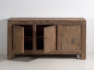 Aparador oriental antiguo de tres puertas (c.1900) #50