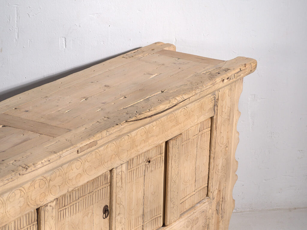 Mueble TV étnico antiguo (c.1850) #55