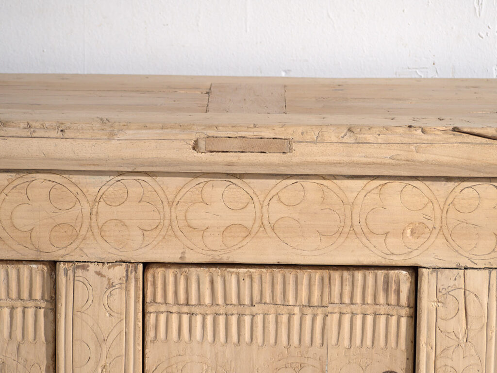 Mueble TV étnico antiguo (c.1850) #55