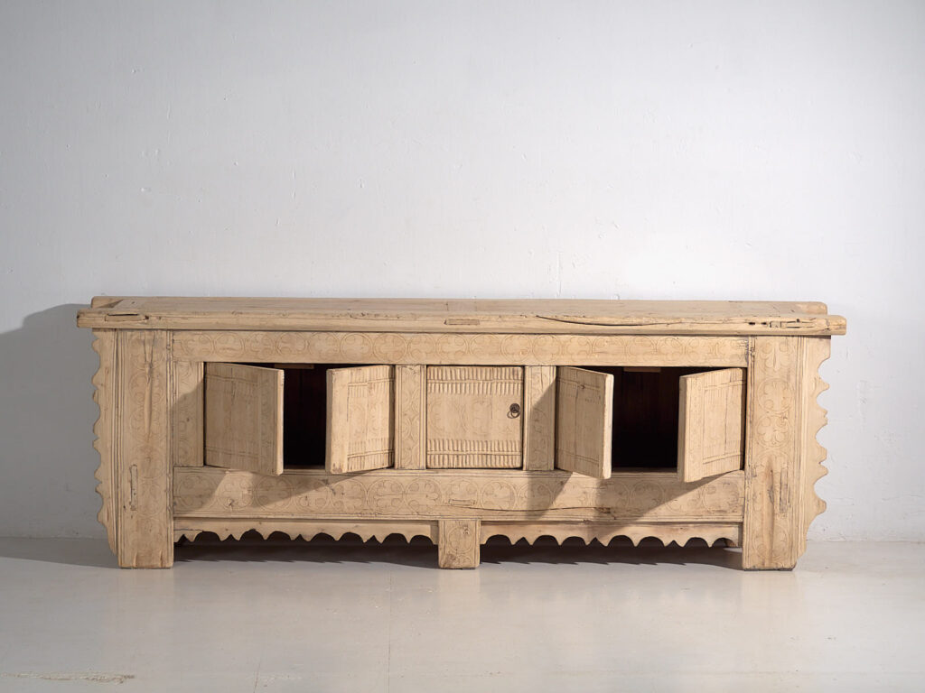 Mueble TV étnico antiguo (c.1850) #55