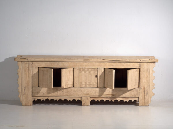 Mueble TV étnico antiguo (c.1850) #55