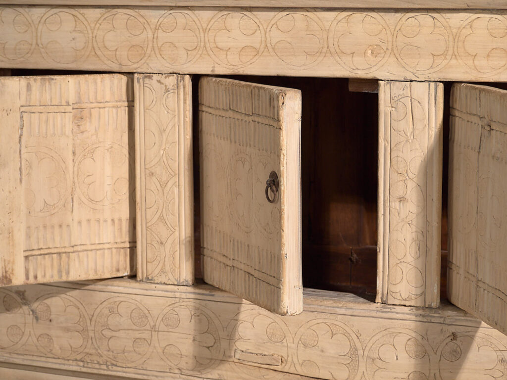 Mueble TV étnico antiguo (c.1850) #55