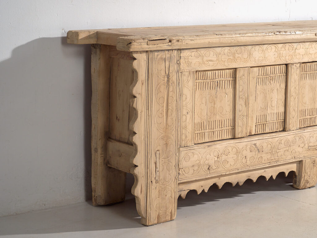 Mueble TV étnico antiguo (c.1850) #55