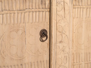 Mueble TV étnico antiguo (c.1850) #55