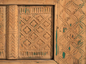 Aparador bajo antiguo de estilo oriental (c.1900) #56