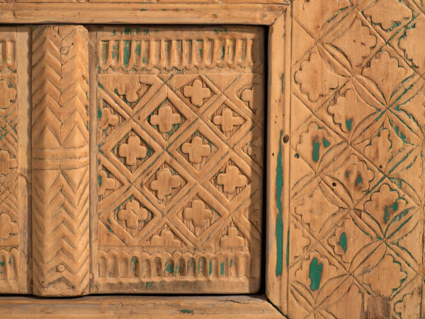 Aparador bajo antiguo de estilo oriental (c.1900) #56