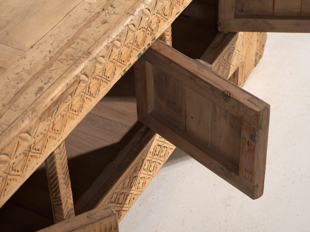 Aparador bajo antiguo de estilo oriental (c.1900) #56