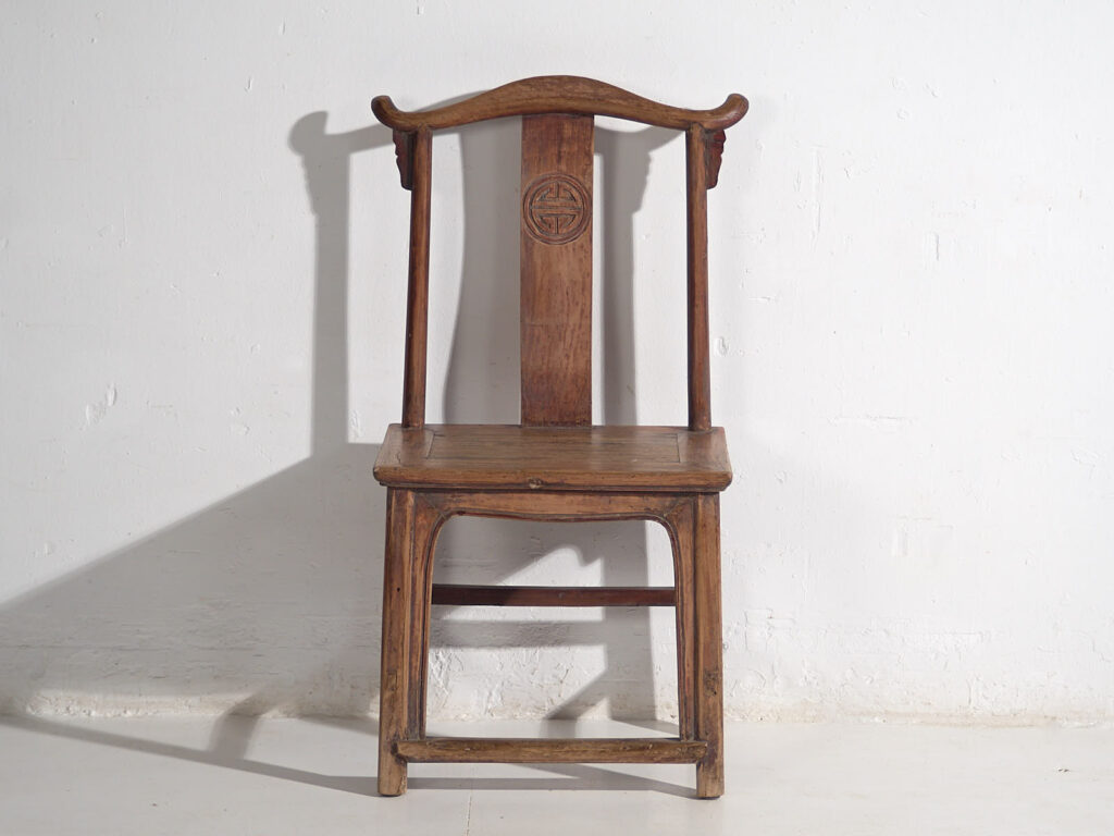 Sillas chinas antiguas con respaldo alto (c.1900) #63