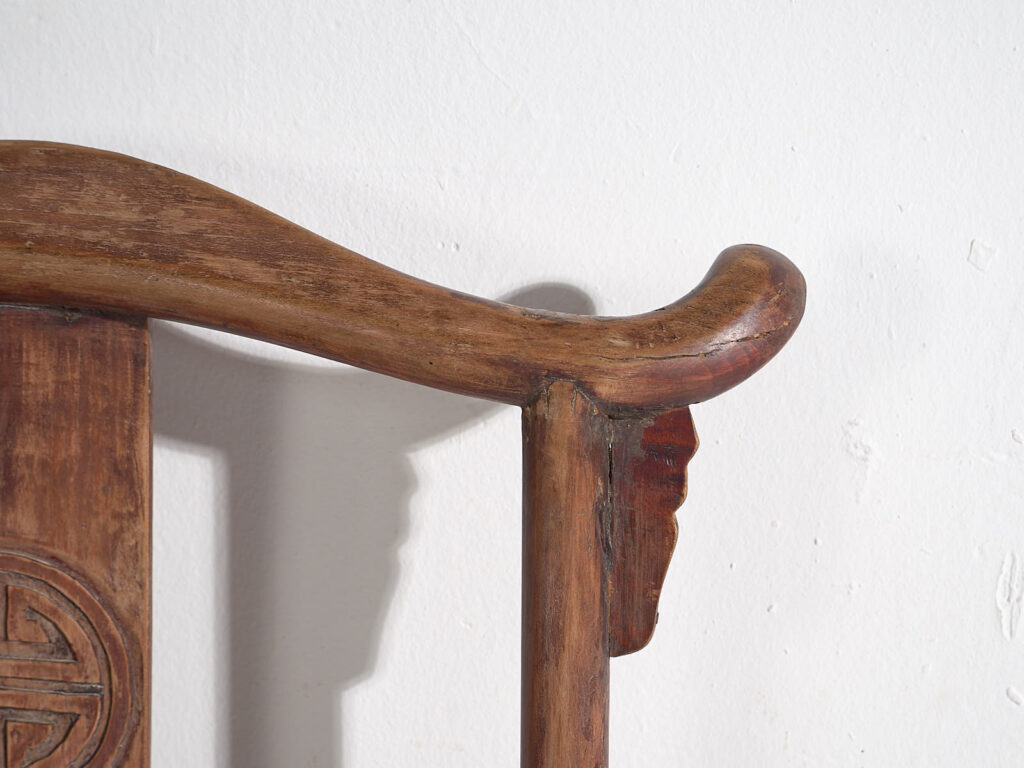 Sillas chinas antiguas con respaldo alto (c.1900) #63