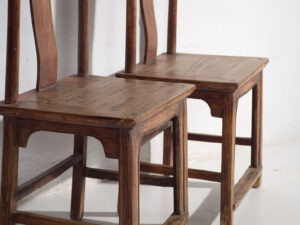 Sillas chinas antiguas con respaldo alto (c.1900) #63