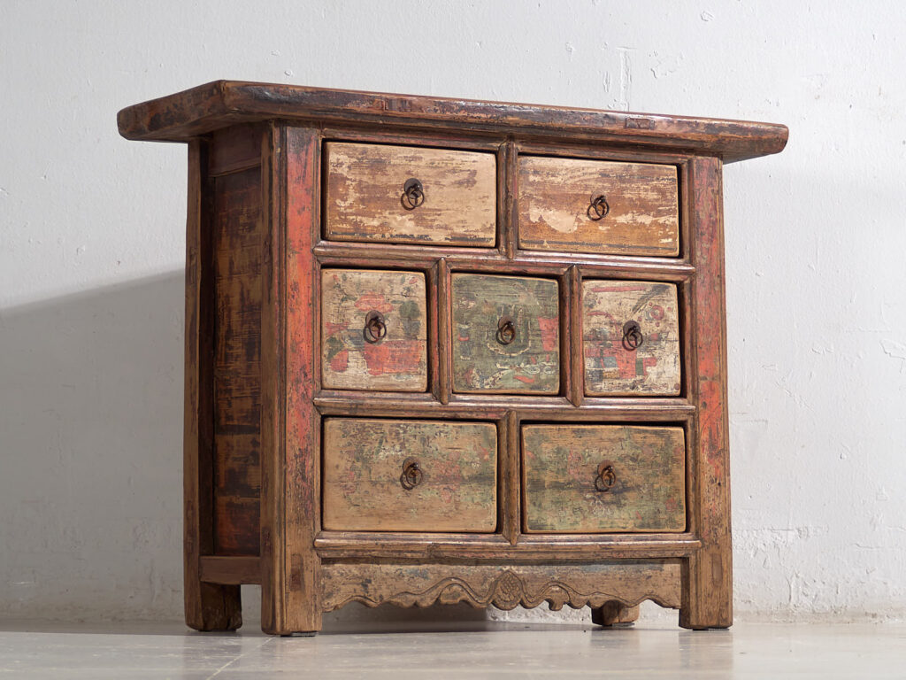 Aparador asiático antiguo (c.1900) #66