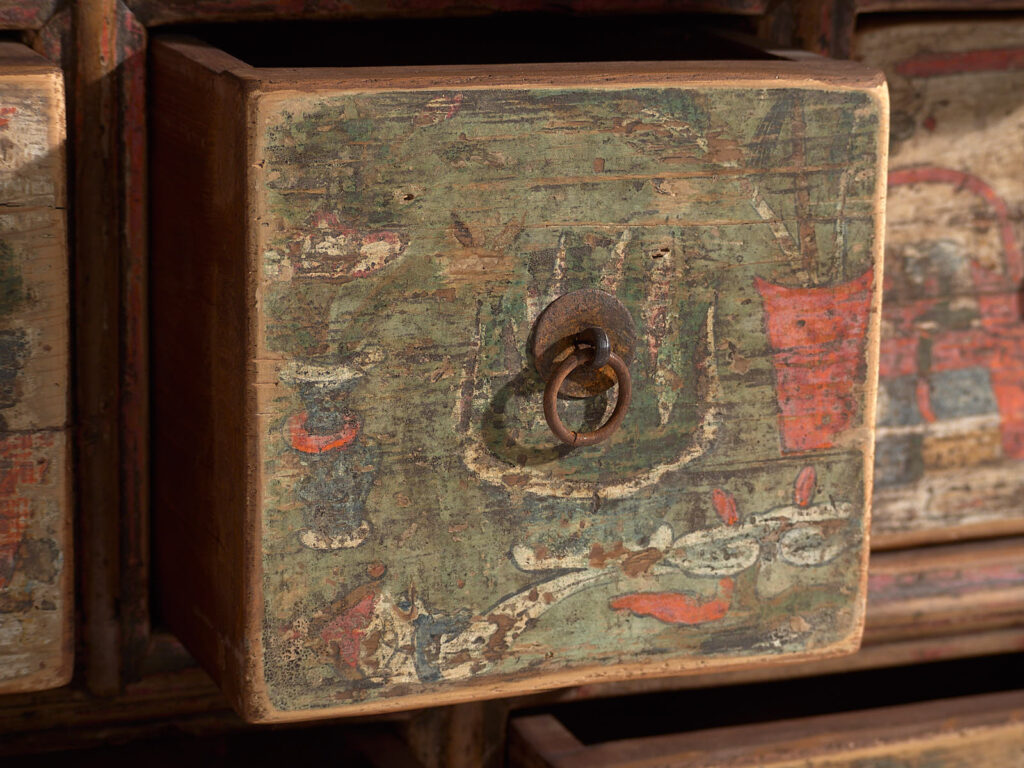 Aparador asiático antiguo (c.1900) #66