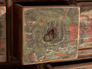 Aparador asiático antiguo (c.1900) #66