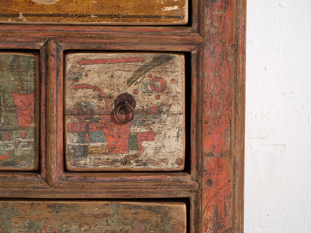 Aparador asiático antiguo (c.1900) #66