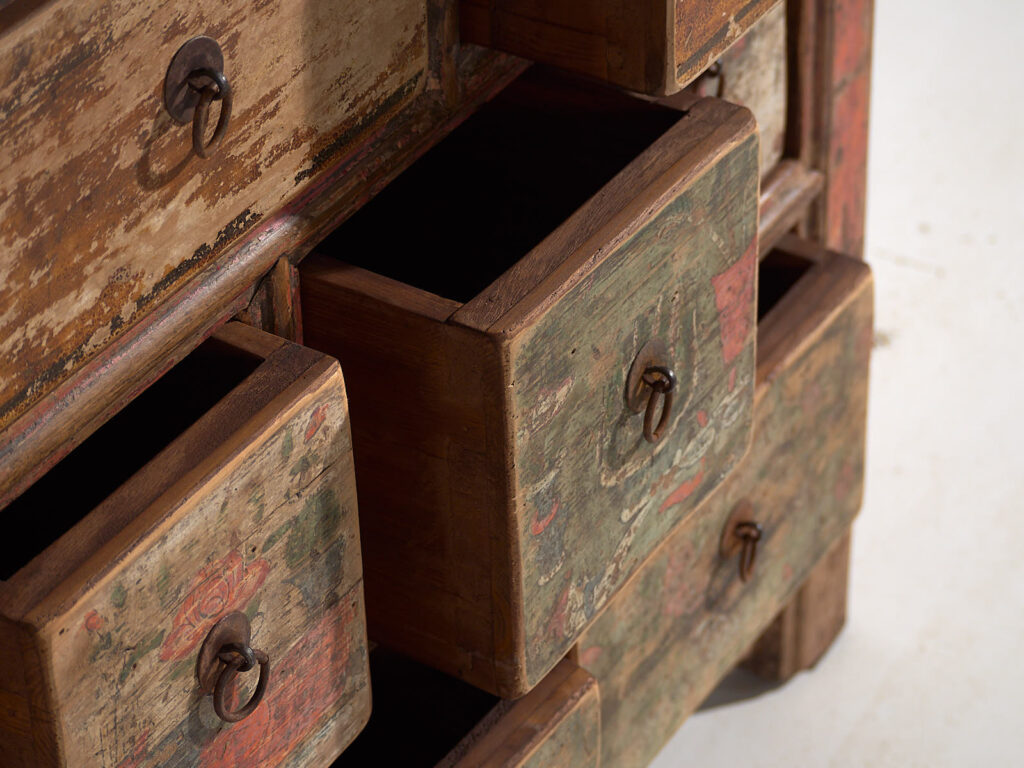 Aparador asiático antiguo (c.1900) #66