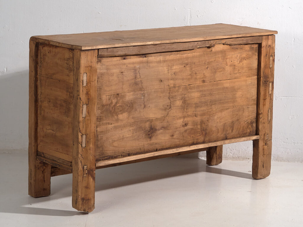 Aparador pequeño antiguo de dos puertas (c.1900) #4