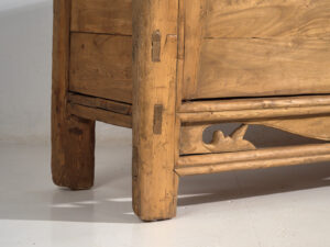 Aparador pequeño antiguo de dos puertas (c.1900) #4