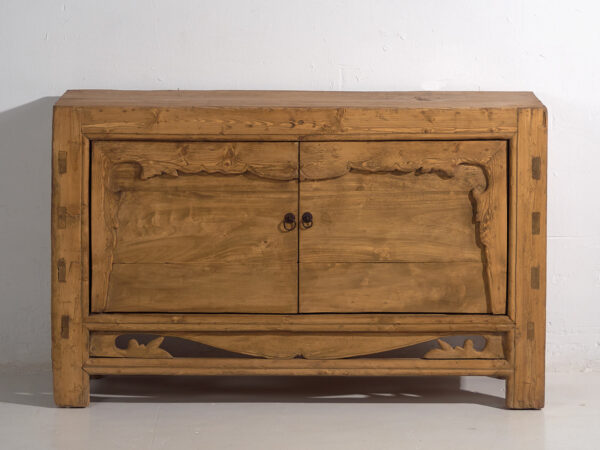 Petit buffet ancien à deux portes (c.1900) #4