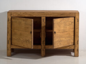 Aparador de dos puertas antiguo (c.1900) #9