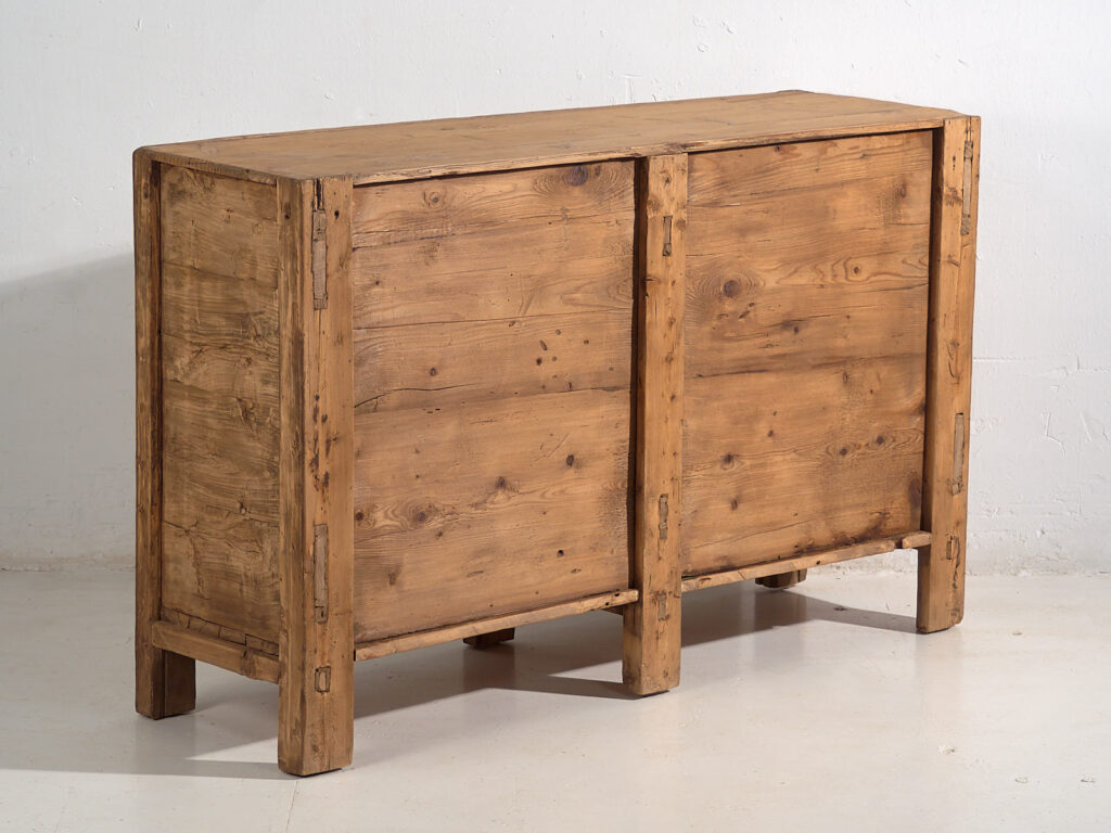 Aparador de dos puertas antiguo (c.1900) #9