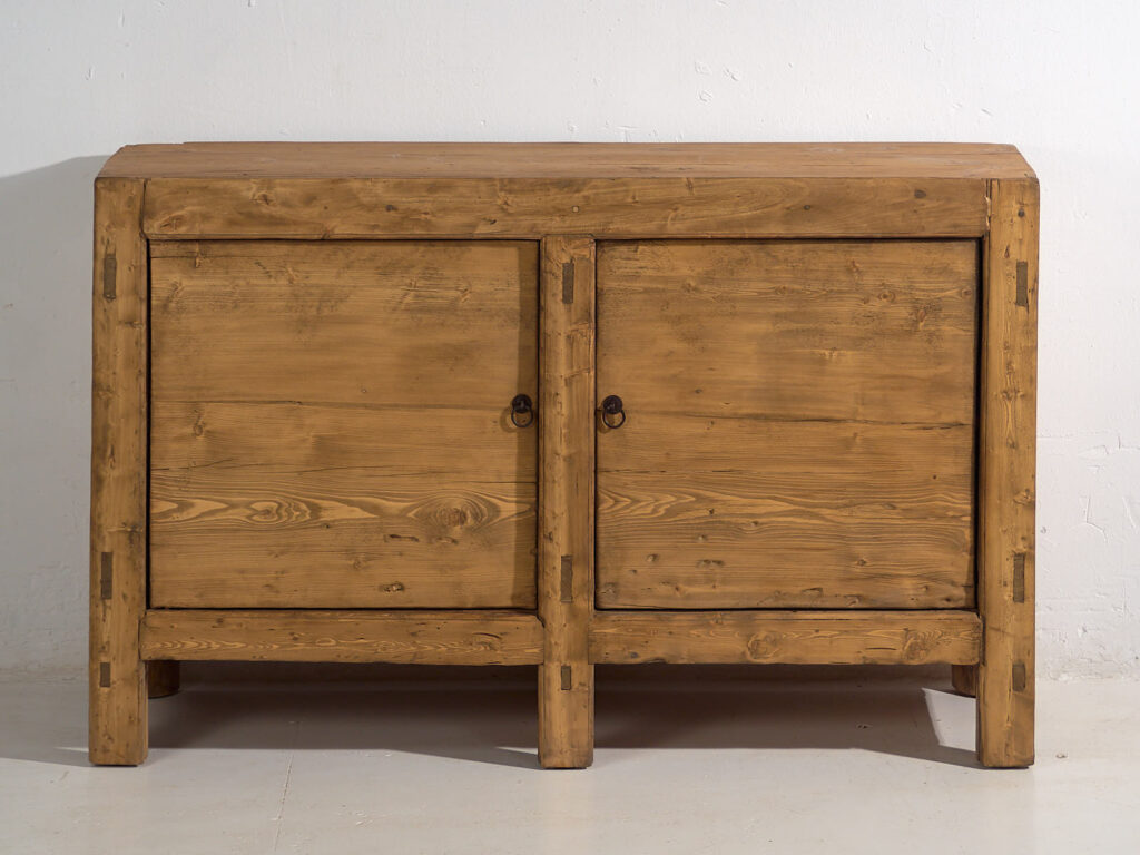 Aparador de dos puertas antiguo (c.1900) #9