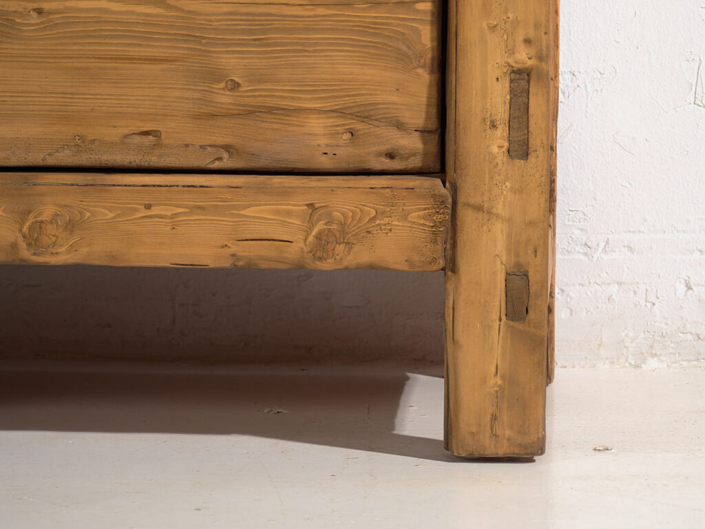 Aparador de dos puertas antiguo (c.1900) #9