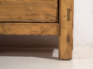 Aparador de dos puertas antiguo (c.1900) #9