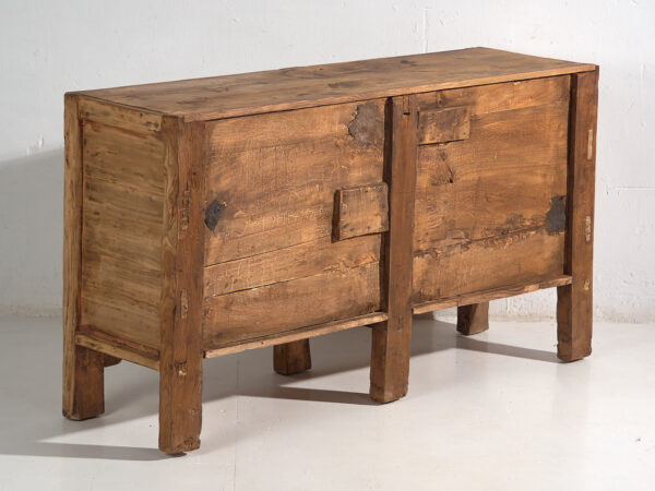 Aparador de dos puertas antiguo (c.1900) #11