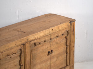 Antique Chinese sideboard with four doors (c.1900) #12