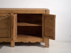 Antique Chinese sideboard with four doors (c.1900) #12