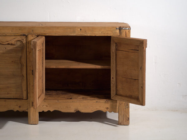 Antique Chinese sideboard with four doors (c.1900) #12