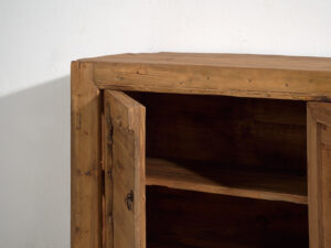 Antique Chinese sideboard with four doors (c.1900) #12