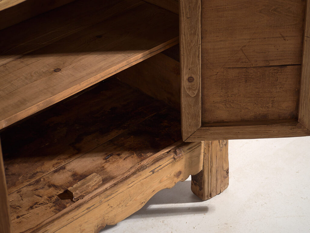 Antique Chinese sideboard with four doors (c.1900) #12